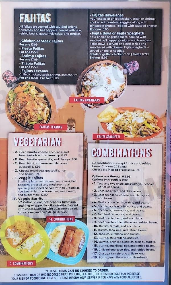 El Comal Mexican Restaurant Menu image 3